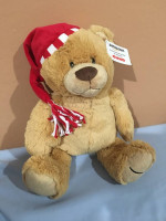 Gund Holiday Santa Teddy Bear Super Plush Soft Brand New Stuffed Anima