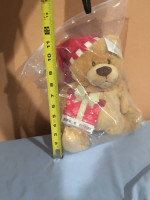 Gund Holiday Santa Teddy Bear Super Plush Soft Brand New Stuffed Anima