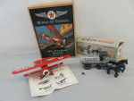 Biplane And Tanker Wings Of Texaco Die Cast Models - NIB