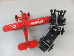 Biplane And Tanker Wings Of Texaco Die Cast Models - NIB