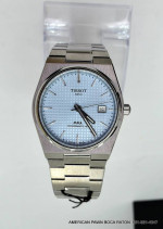 TISSOT PRX Powermatic 80 Automatic Ice Blue Dial Men's Watch T137.407.