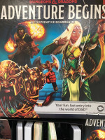 D&D Adventure begins board game