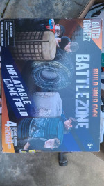Battlezone inflatable game field