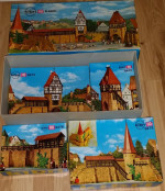 Kibri B-8480 HO Gauge Building Medieval City Walls kit