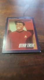 1991 star trek Montgomery scotty card