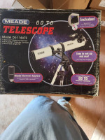 Refractor telescope, 114mm w/computer controller