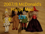 #102... McDonald's Happy meal dolls