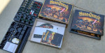 Heroquest miniatures and game parts.