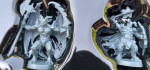 Heroquest miniatures and game parts.