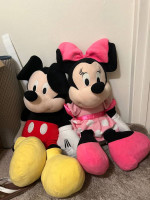 Big Minnie Mouse & Mickey Mouse