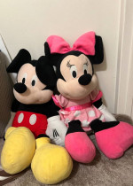 Big Minnie Mouse & Mickey Mouse