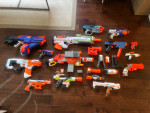 Set of NERF guns