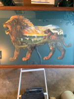 Ready To Hang Puzzle "Lion's Pride" Special Shaped