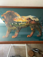 Ready To Hang Puzzle "Lion's Pride" Special Shaped