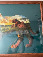 Ready To Hang Puzzle "Lion's Pride" Special Shaped
