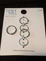 Collection of 11 Silver Rings