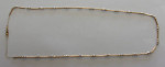 14K GOLD 20in. 2-TONE BEADED BAR DESIGN CHAIN NECKLACE ESTATE SALE PC