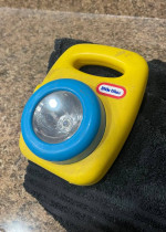Little Tikes light lamp handheld still works 0224-00 vintage