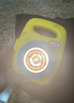 Little Tikes light lamp handheld still works 0224-00 vintage