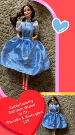 Barbie/Dorothy Doll from Wizard of OZ Collection