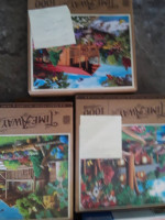 10 Jigsaw Puzzles Lot