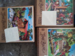 10 Jigsaw Puzzles Lot