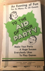 Vintage Game Books 50s 60s 70s
