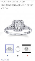 Engagement ring/wedding band