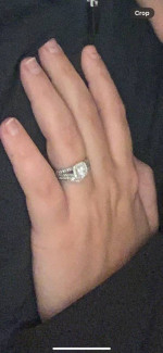 Engagement ring/wedding band