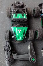 Five Remote Control Cars