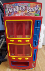 Mars M&M Candy Mini Vending Machine Coin Bank 2004 Twix Snickers