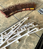 Aurora HO slot car track & cars