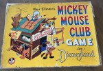 Vintage 1955 Walt Disney Mickey Mouse Club Game
