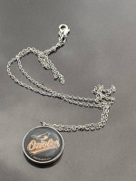 Baltimore Orioles Charm Necklace MLB Baseball