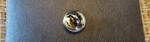 Birdhouse w/Flowers PIN~BROOCH~ Dangle Charms Bird Butterfly~ orig Box