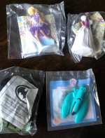 Vintage Set of Bat-man Hot Wheels and Barbie