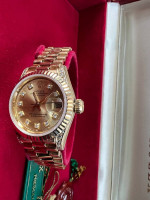 Rolex Ladies President 18K Gold and Diamond
