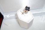 10K GOLD VINTAGE AMETHYST RING FLOWER BUD LOCAL ESTATE SALE Sz 6,3/4