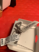 New Lab Grown Diamond Sterling Silver Necklace