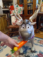 Sven the talking eating Reindeer