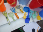 Plastic Beach Pails