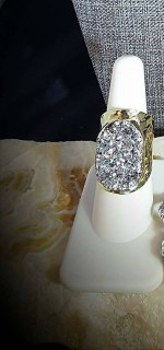 Beautiful Titanium Druzy Jewelry