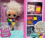 LOL SURPRISE HAIR HAIR HAIR 3" NEW IN BOX BLONDE AFRO