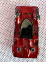 Hot Wheels Redline Chaparral 2G 1968 Red Black Interior Made In US