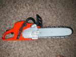 Kids Husqvarna 550xp chain saw battery operated