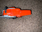 Kids Husqvarna 550xp chain saw battery operated