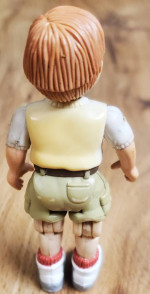 Fisher Price Loving Family Dollhouse Boy Doll baseball shirt, 1998