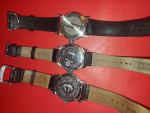 3 Men's Watch WENGER Analog Quartz Swiss 100M  Works Like New