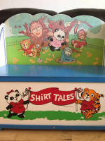 π SHIRT TALES Wood Toy Box & Bench