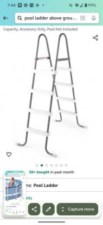 Ladder for above ground pool